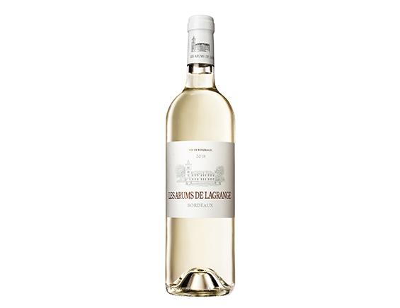 Caisse bois 6 bouteilles Les Arums de Lagrange, AOC Bordeaux, Blanc, 2018