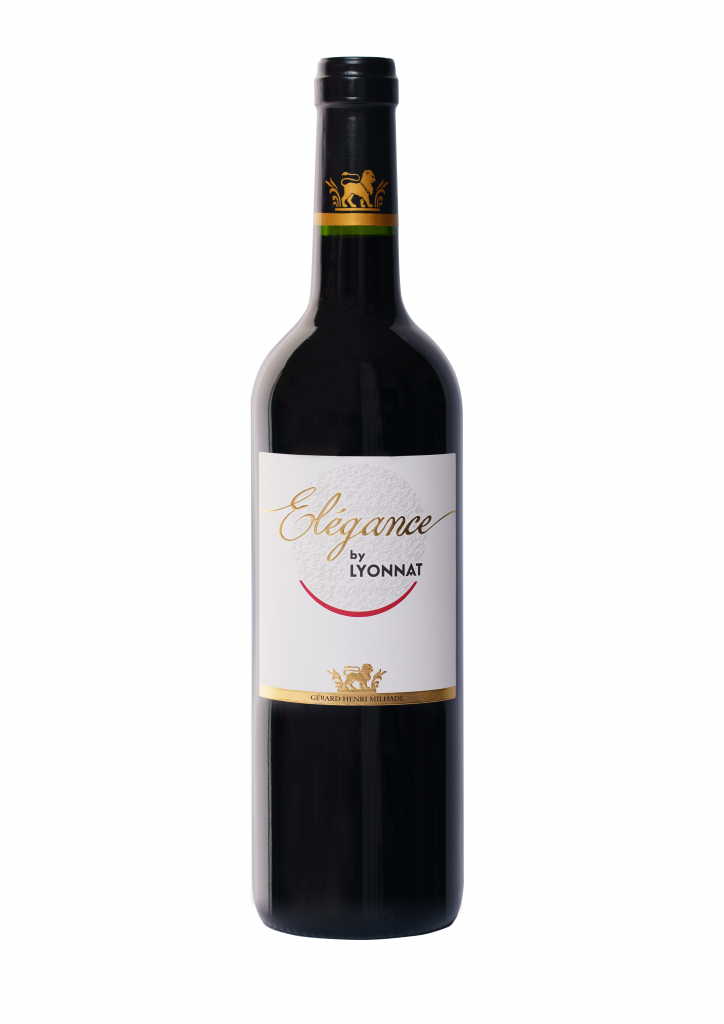 Offre carton 6 blles Elegance by Lyonnat, AOP Bordeaux, Rouge, 2022